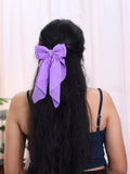 Georgette Bow |Scarf Bow With Rhinestone | Pack of  1