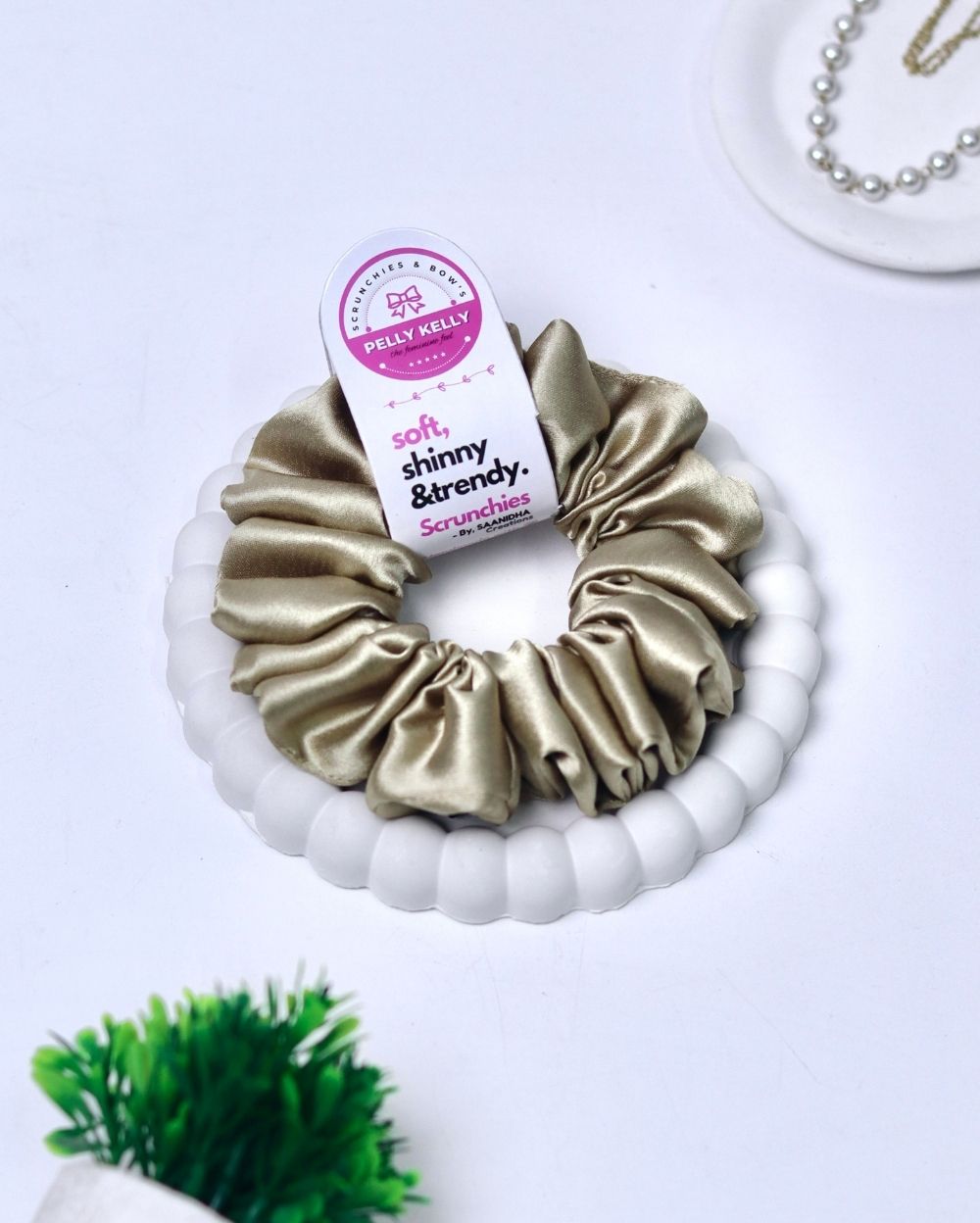 Eagle | Silk Satin Scrunchies | L
