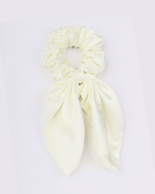 Silk Satin Bunny Scrunchie