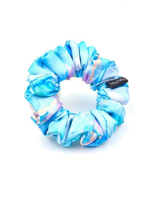 Premium Printed Satin Scrunchies | Medium