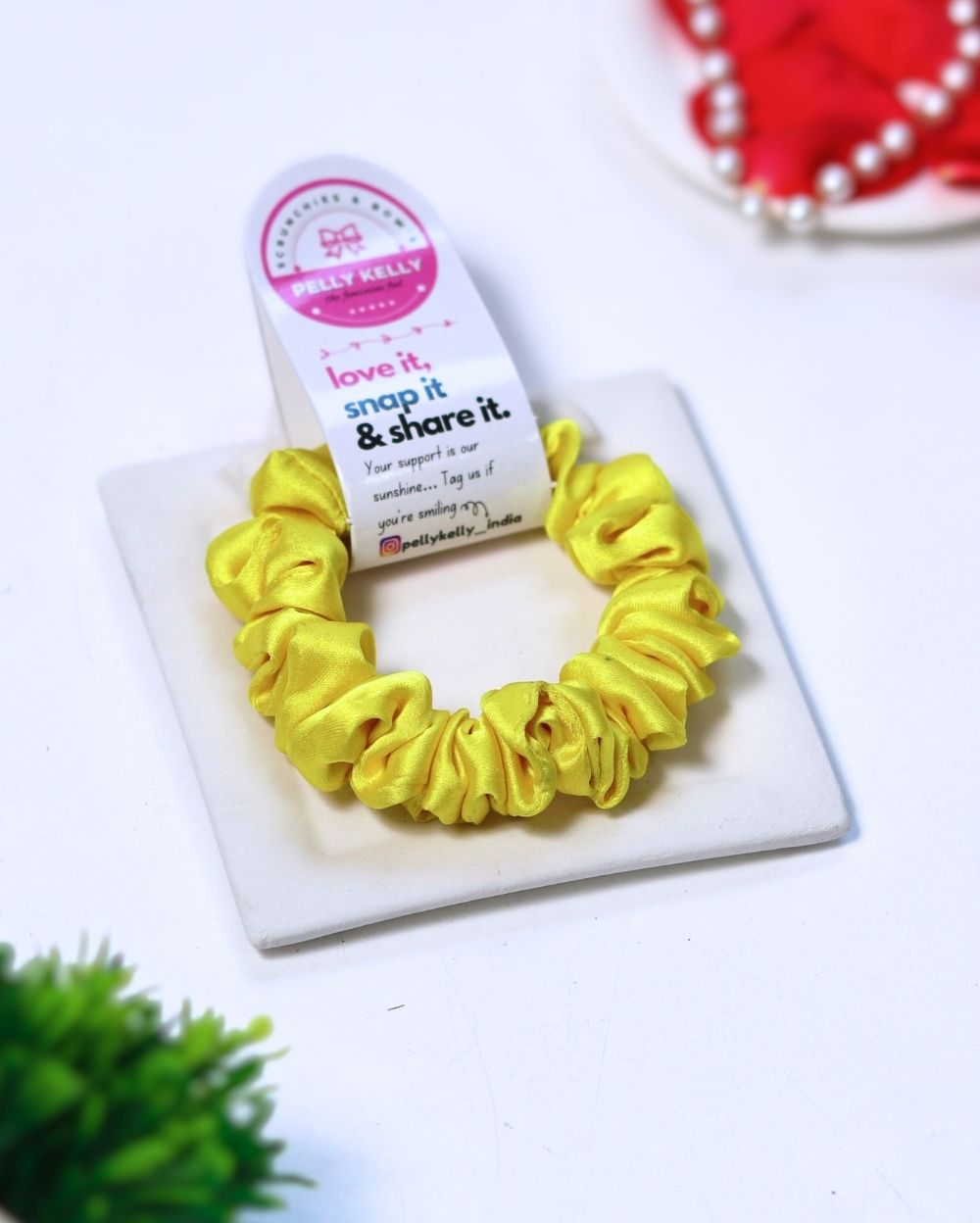 Scotch Mist | Silk Satin Scrunchies | S