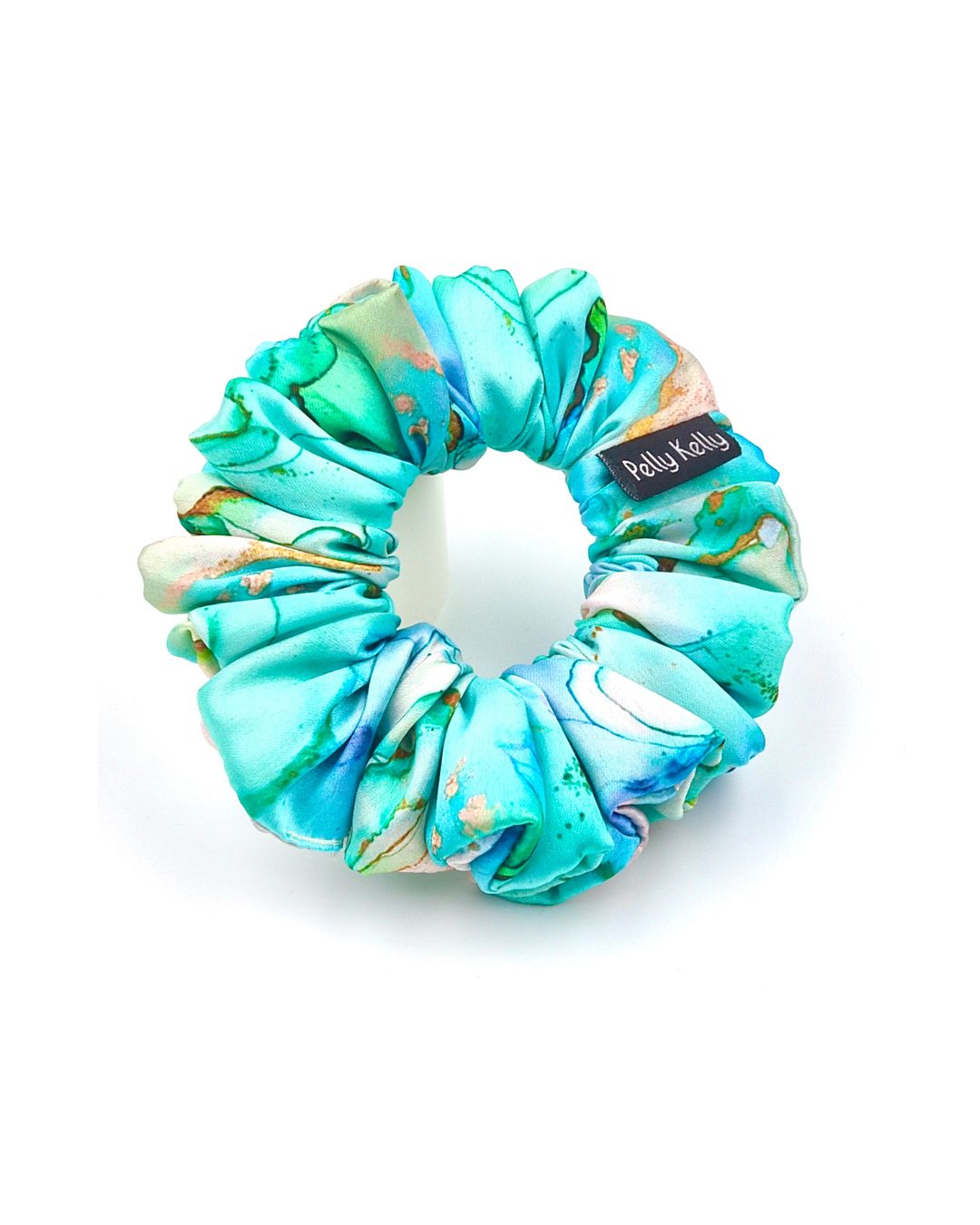 Premium Printed Satin Scrunchies | Medium