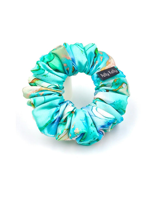 Premium Printed Satin Scrunchies | Medium