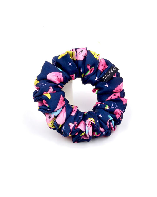 Premium Printed Satin Scrunchies | Medium