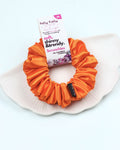 Faded Orange | Premium Silk Satin Scrunchies | M