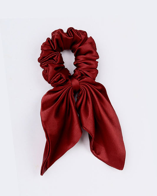 Silk Satin Bunny Scrunchie