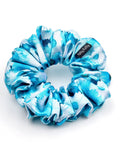 Premium Printed Satin Scrunchies | Large