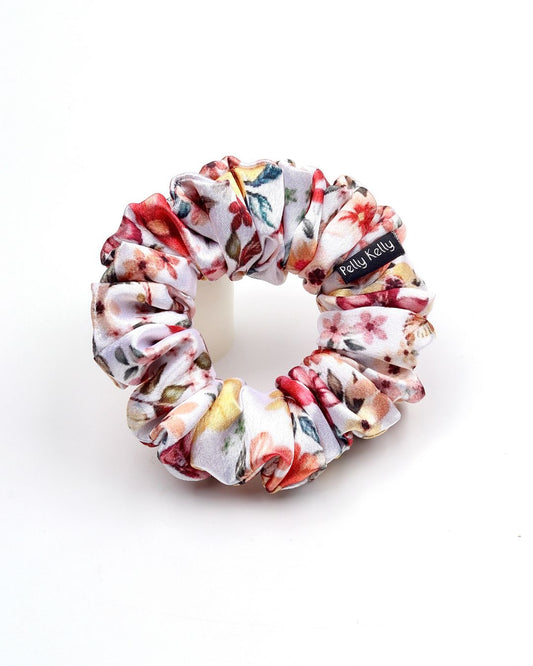 Premium Printed Satin Scrunchies | Medium