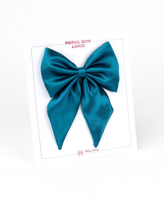 Pale Grey | Premium Silk Satin  | Pigtail | L