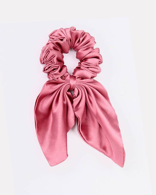 Silk Satin Bunny Scrunchie