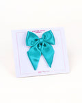 Pale Grey | Premium Silk Satin  | Pigtail | S
