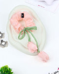  Peach |Tulip Scrunchies