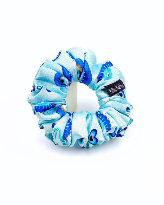 Premium Printed Satin Scrunchies | Medium