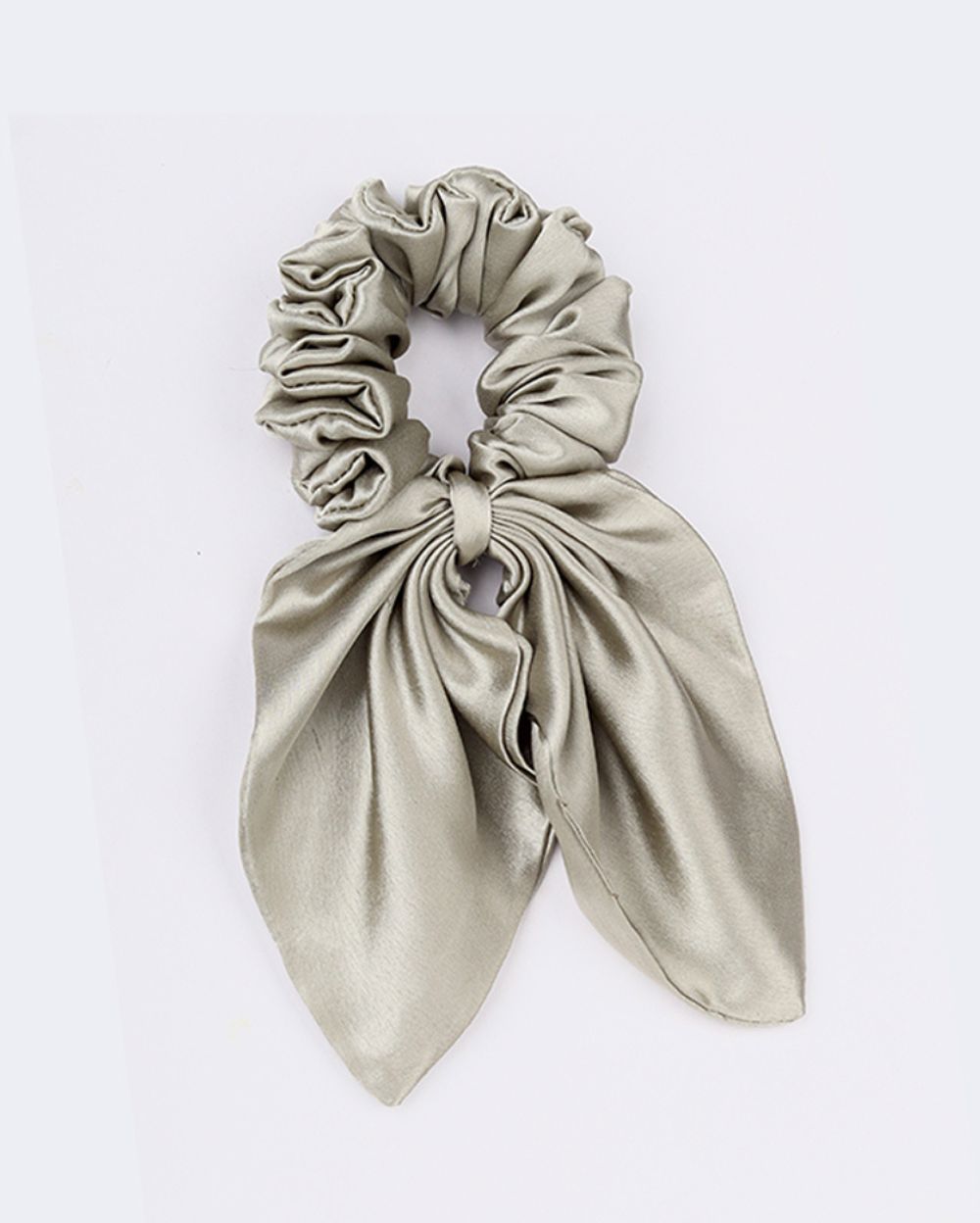 Silk Satin Bunny Scrunchie