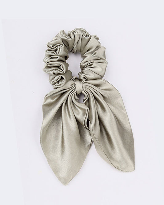 Silk Satin Bunny Scrunchie
