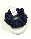 Navy Blue | Premium Silk Satin Scrunchies | XL
