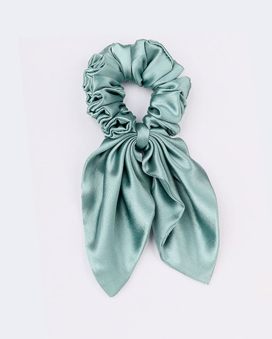 Silk Satin Bunny Scrunchie