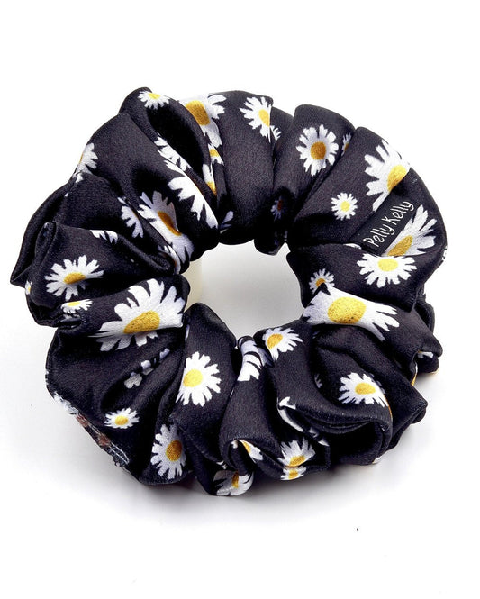 Premium Printed Satin Scrunchies | Large
