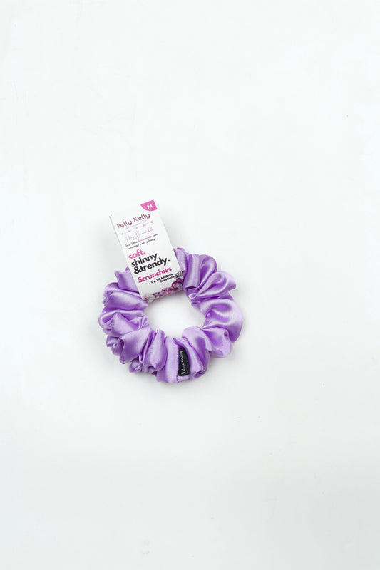 Pale Lavender | Silk Satin Scrunchies | M