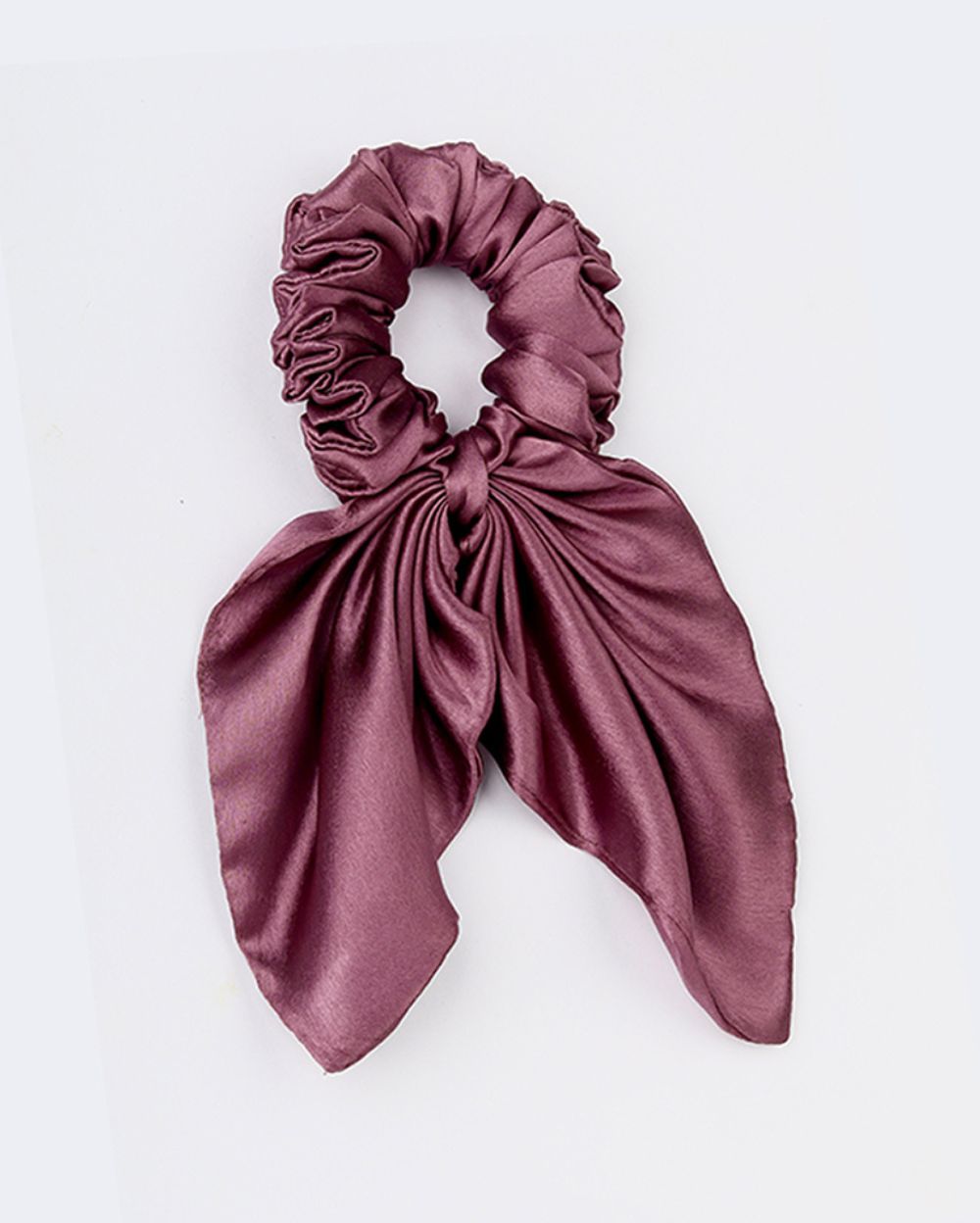 Silk Satin Bunny Scrunchie