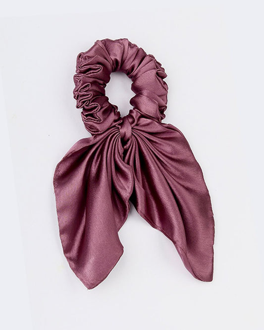 Silk Satin Bunny Scrunchie
