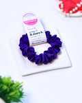 Purple Monster | Silk Satin Scrunchies | S