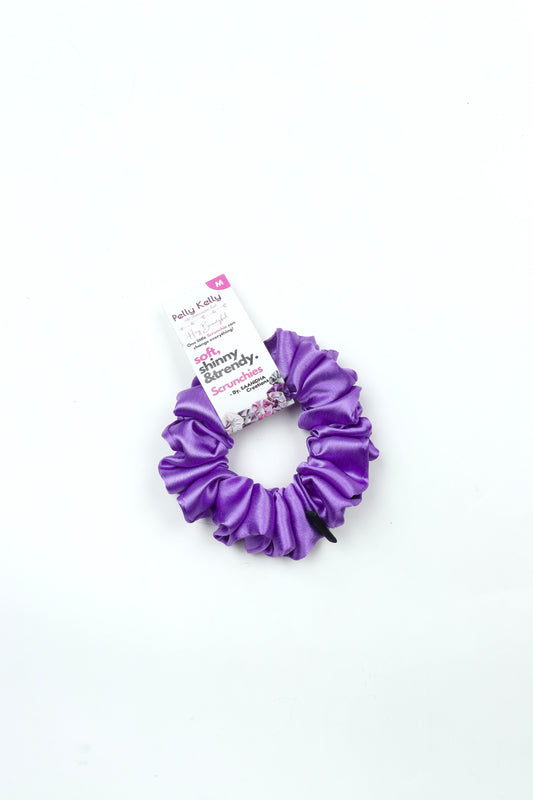 Lavender | Silk Satin Scrunchies | M