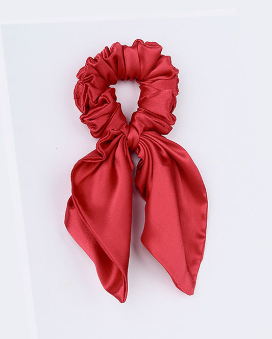 Silk Satin Bunny Scrunchie
