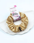Gold | Premium Silk Satin Scrunchies | M