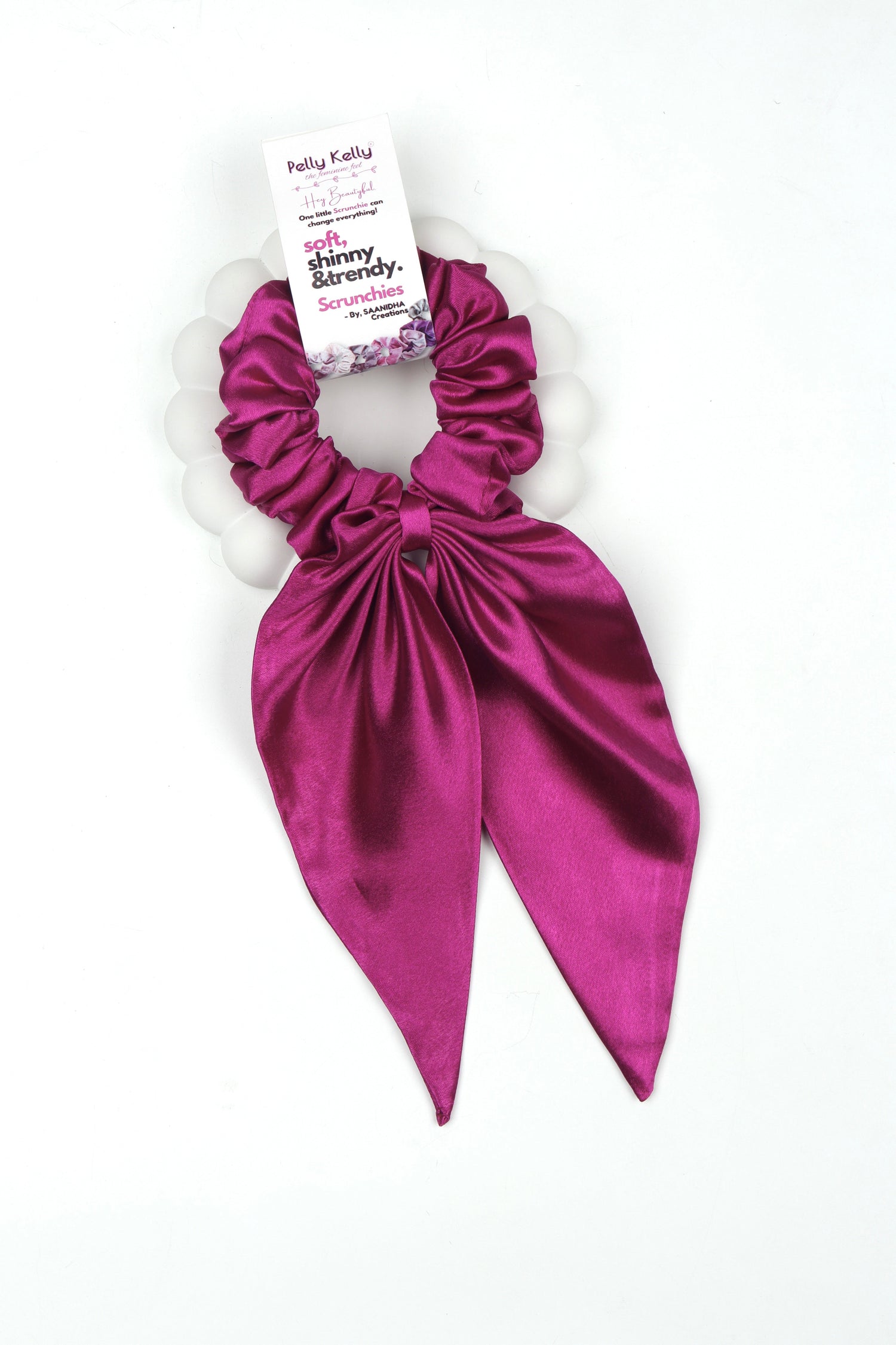 Magenta-Red | Premium  Satin | Bunny