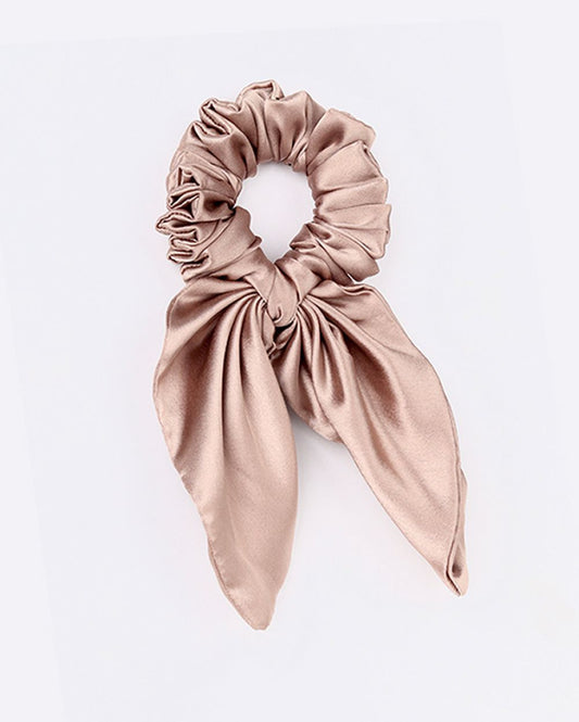 Silk Satin Bunny Scrunchie