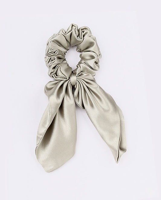 Silk Satin Bunny Scrunchie