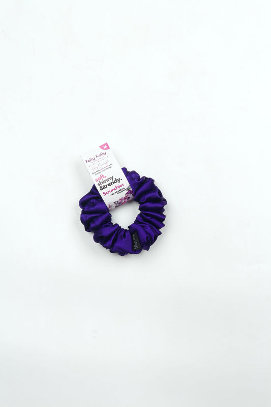 Sapphire | Silk Satin Scrunchies | M