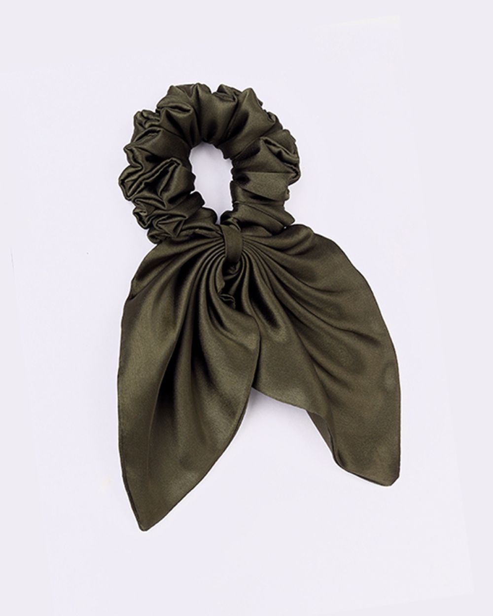 Silk Satin Bunny Scrunchie