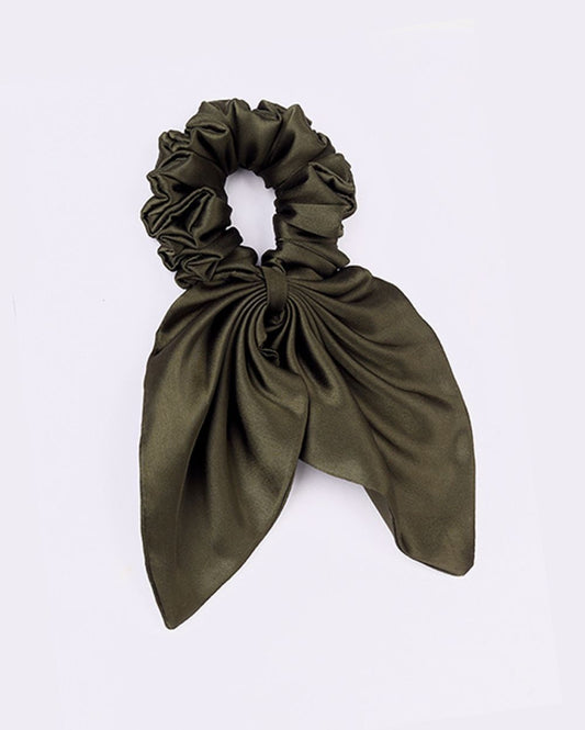Silk Satin Bunny Scrunchie