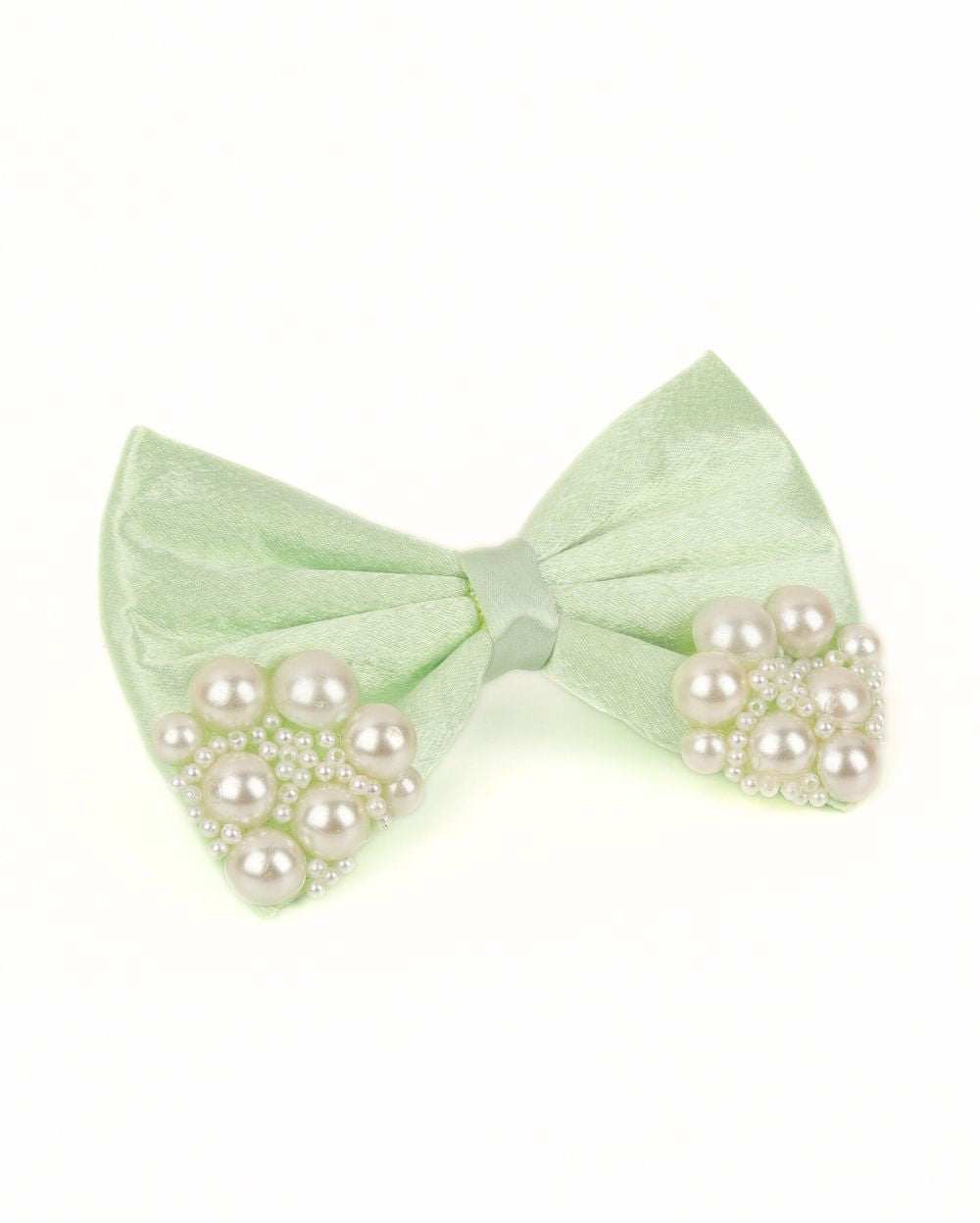 Premium satin Princess Pearl Bow
