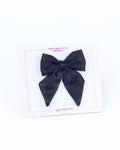Aqua White | Premium Silk Satin  |  Pigtail | S 