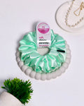 White Ice | Silk Satin Scrunchies | L