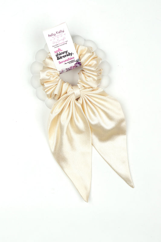 Soft Peach | Premium  Satin | Bunny 