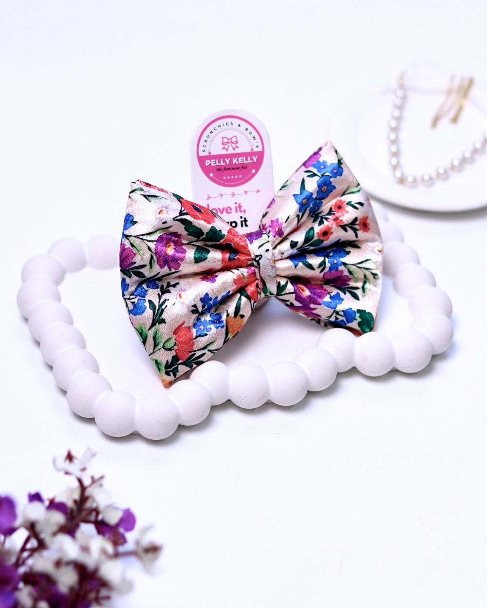 Printed Princess Bow| Large