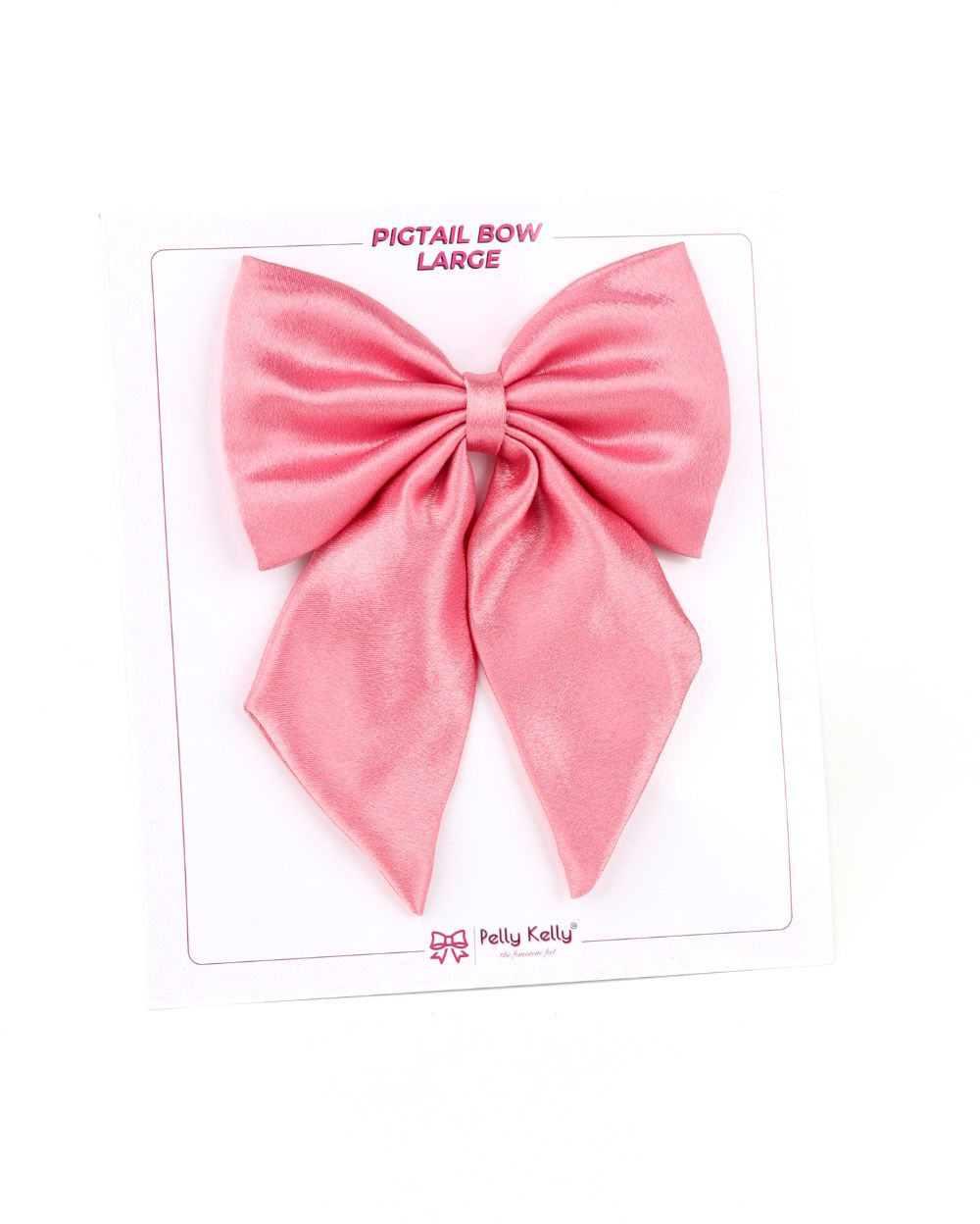 Soft Peach | Premium Silk Satin | Pigtail | L 