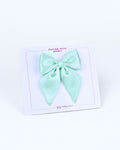 Soft Peach | Premium Silk Satin | Pigtail | S 