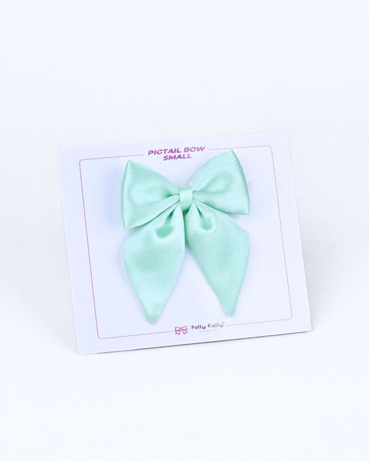 Soft Peach | Premium Silk Satin | Pigtail | S 