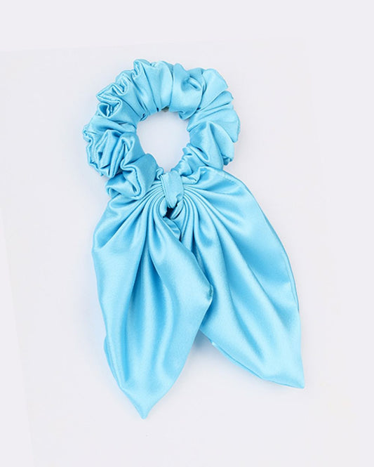 Silk Satin Bunny Scrunchie