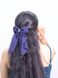Georgette Bow |Scarf Bow With Rhinestone | Pack of  1