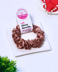 Faded Pink | Silk Satin Scrunchies |S