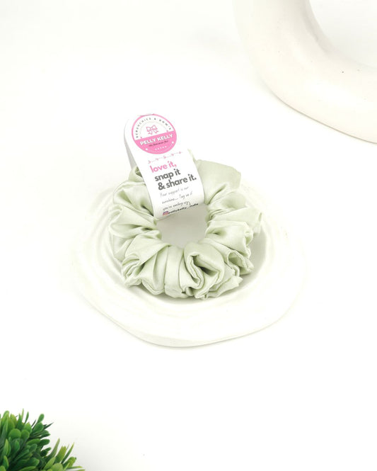 Moon Mist | Silk Satin Scrunchies | M