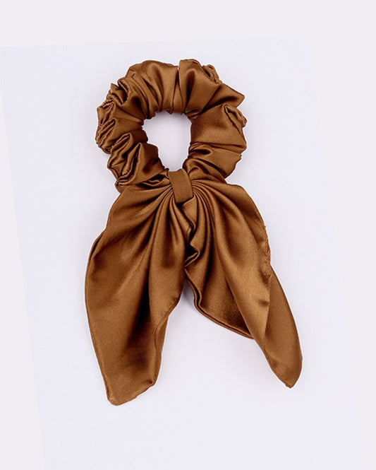 Silk Satin Bunny Scrunchie