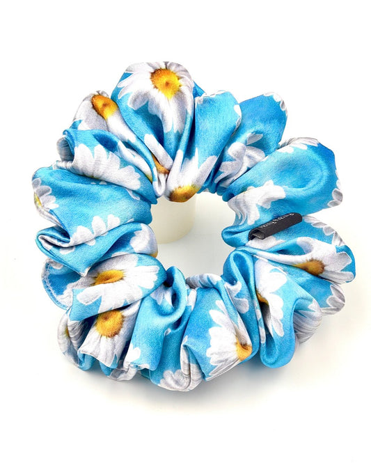Printed Satin Scrunchies | Large