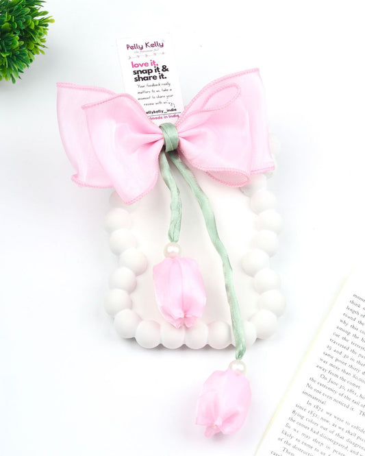 Tulip Bow | Jimmy Choo | Light Pink